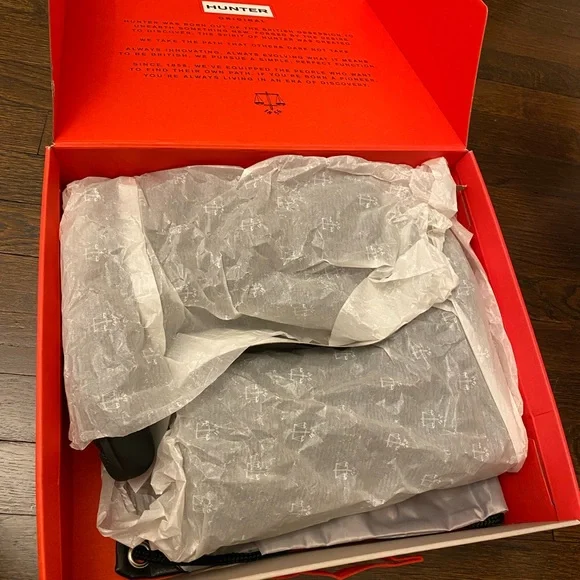 💫Brand New Original Tour Short Hunter Boots- Black💫 - Picture 14 of 14